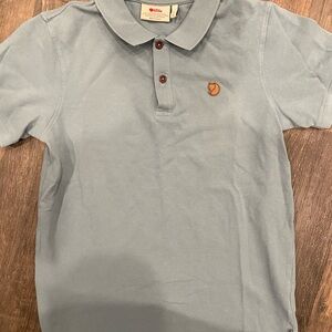 Fjallraven Men's Sky Blue Polo Shirt